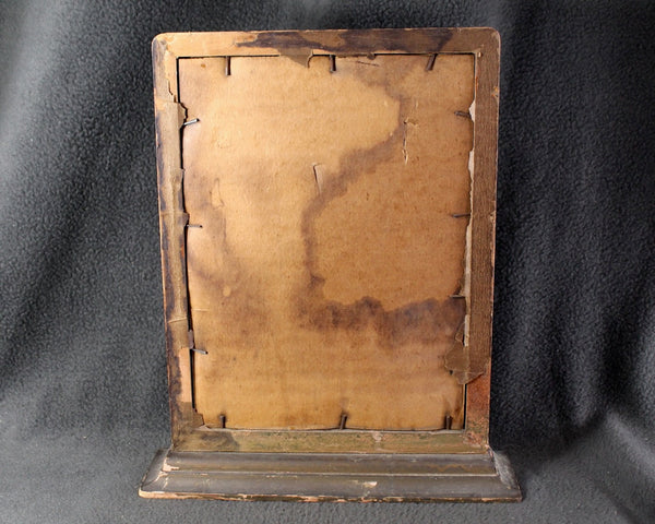 Antique Tabletop Wooden Frame with 1910s/1920s Woman's Portrait| Antique Frame for Portrait or Mirror | Bixley Shop