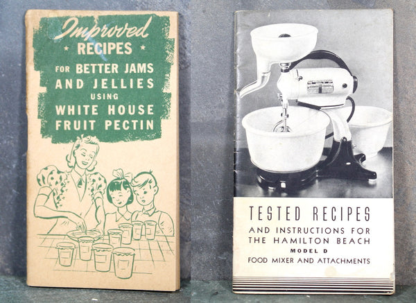 1930s-1950s Cookbooklets | Set of 10 Promotional Mini Cookbooks | Vintage Promotional Cookbooks | Bixley Shop