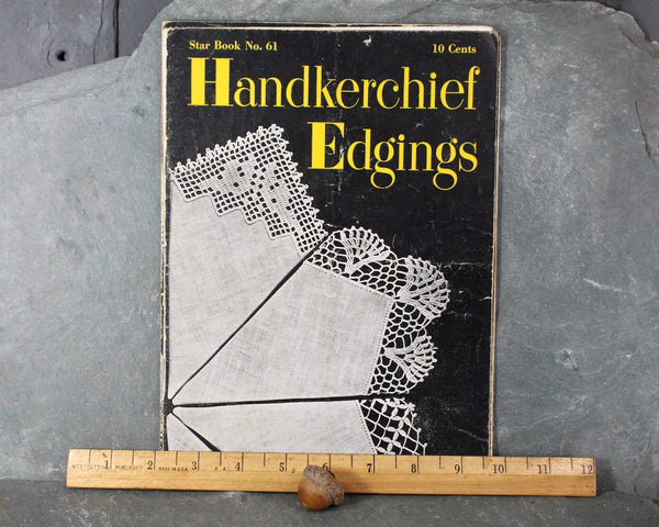 Set of 3 Crochet Doily & Edgings Pattern Books | 1948-1955 | Vintage Needlework Pattern Books