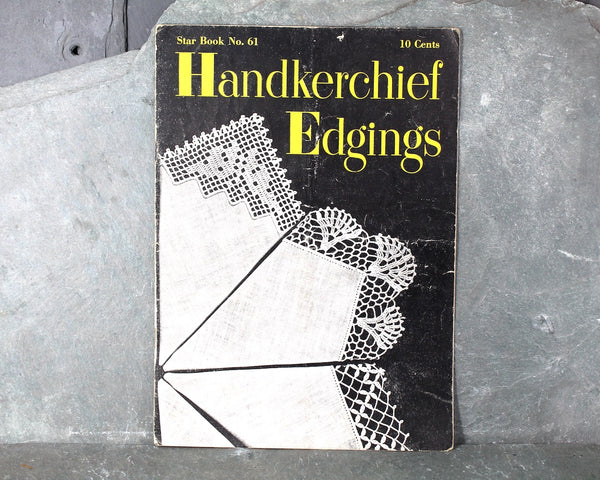 Set of 3 Crochet Doily & Edgings Pattern Books | 1948-1955 | Vintage Needlework Pattern Books