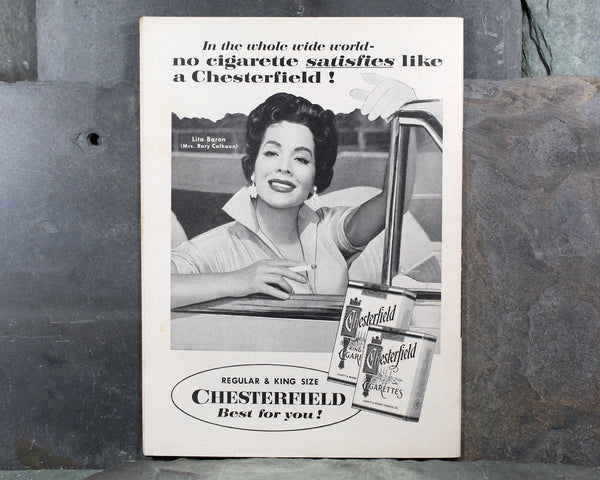RARE! 1955 Solid Gold Cadillac Broadway Playbill | Music Box Theatre | January 17, 1955 | George S. Kaufman | Vintage Broadway Memorabilia