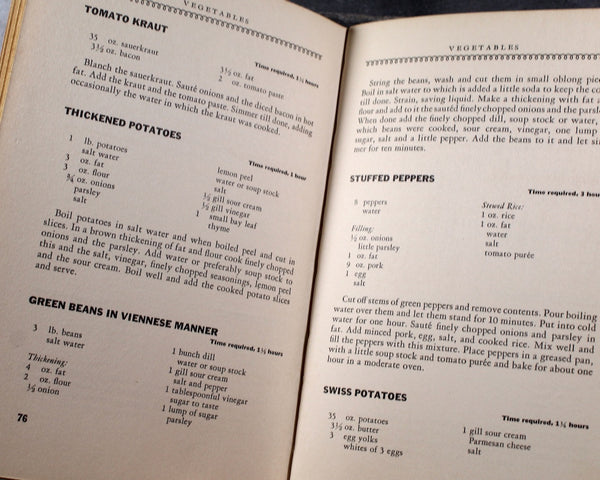 RARE! 200 Viennese Recipes by Madame Melanie Reichelt | 1931 FIRST EDITION | Filene's Department Store Cookbook | Bixley Shop