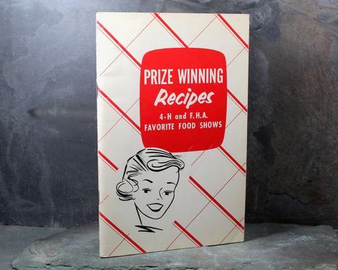 NEW JERSEY Prize Winning Recipes of the 4H and FHA Favorite Food Shows | FIRST EDITION 1957 Vintage Cookbook | Bixley Shop