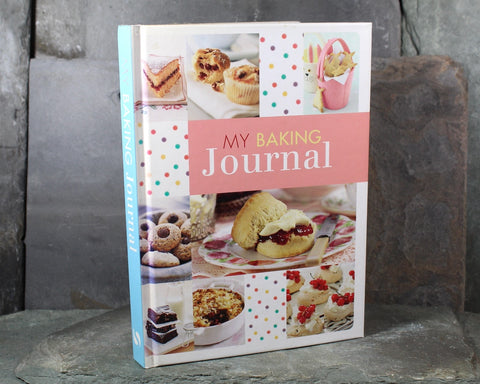 My Baking Journal | 2012 FIRST EDITION | Vintage Kitchen Journal by Spruce Publishing | UNUSED | Baker's Gift | Bixley Shop