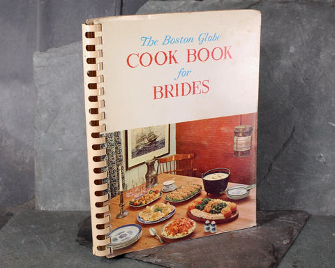 1963 Boston Globe Cook Book for Brides | Edited by Nell Giles Ahern | Vintage Wedding Gift | Mid-Century Wedding | Bixley Shop