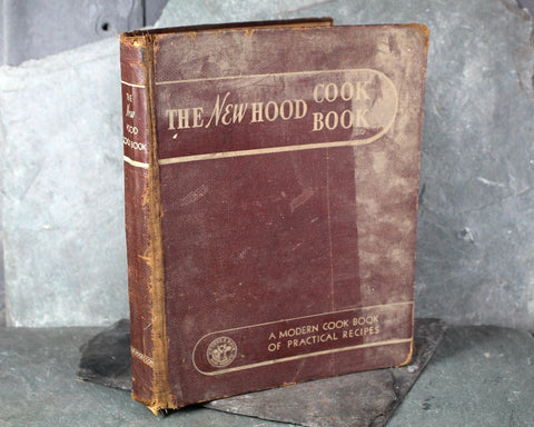 The New Hood Cook Book | circa 1940s Vintage Cookbook by H.P. Hood & Sons Dairy Products | WWII Cookbook | Bixley Shop