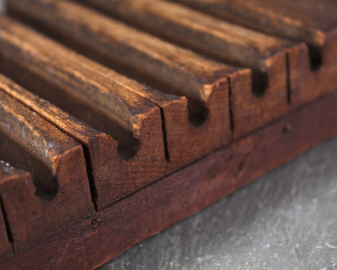 Antique Wooden Cigar Mold | Hand Shaped Cigar Mold | Rustic Shelving | Rustic Modern Decor | French Farmhouse | Cottagecore | Bixley Shop