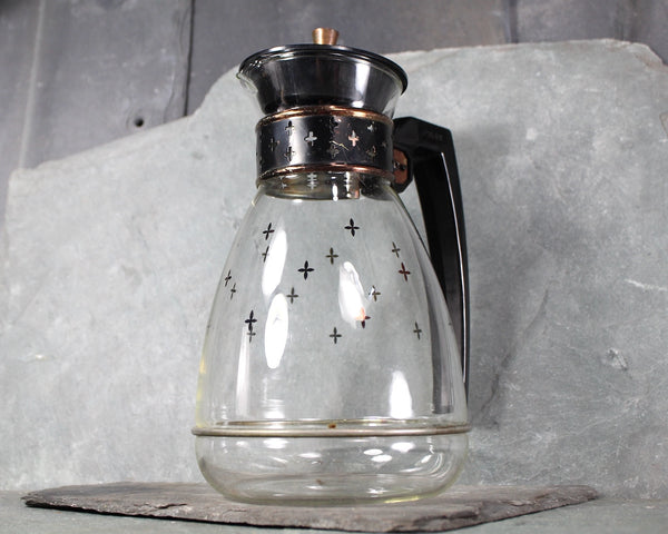 Vintage Silex Coffee Carafe | 48 Ounce Coffee Carafe with Lid | Mid-Century Coffee Serving | Bixley Shop