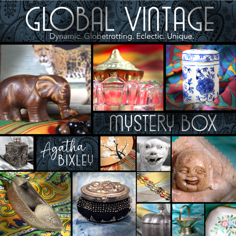 Global Vintage Mystery Box by Agatha Bixley | Carefully Curated Vintage/Antique Pieces | For Vintage Lovers!