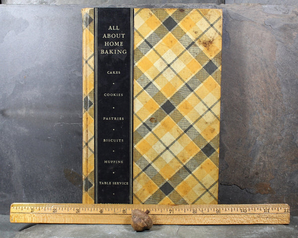 All About Home Baking - 1939 Antique Cookbook by General Foods Corp. - Third Edition | Bixley Shop