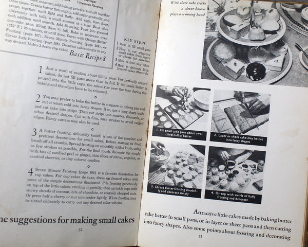 All About Home Baking - 1939 Antique Cookbook by General Foods Corp. - Third Edition | Bixley Shop