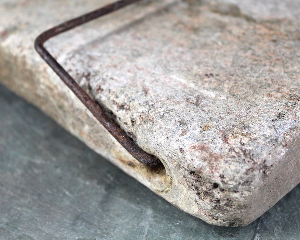 1800s Antique Soapstone Foot Warmer / Sleigh Ride Foot Warmer | Carriage Ride Foot Warmer | Turn of the Century Rustic Decor