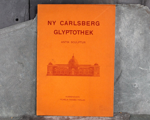 RARE! Antique Copenhagen, Denmark Souvenir Art Museum Guidebooks | circa 1920s | Set of 5 | NY Carlsberg Glyptothek | In DANISH
