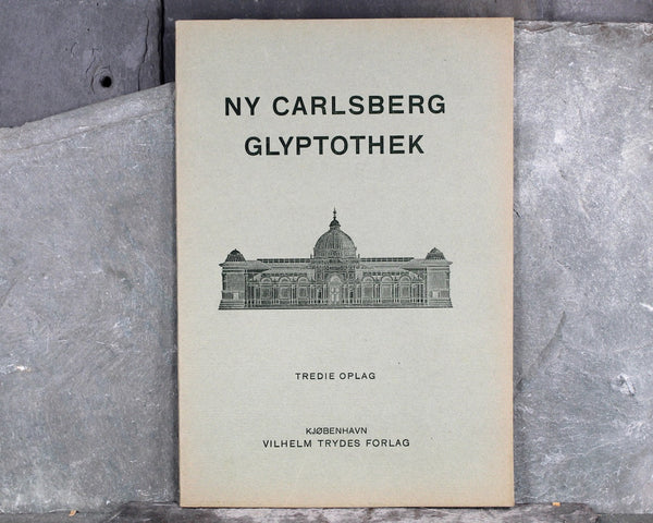 RARE! Antique Copenhagen, Denmark Souvenir Art Museum Guidebooks | circa 1920s | Set of 5 | NY Carlsberg Glyptothek | In DANISH
