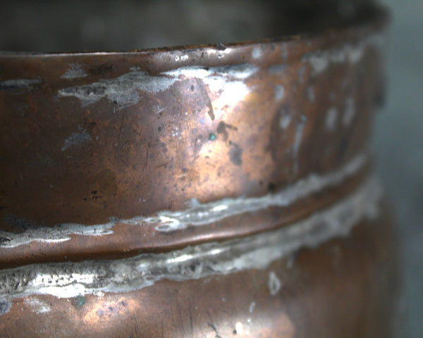 Antique Copper Pot | Copper Cauldron | Antique Kitchen