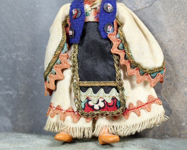 Antique International Costume Dolls | Set of 2 | Antique Dolls - Miniature | Bixley Shop