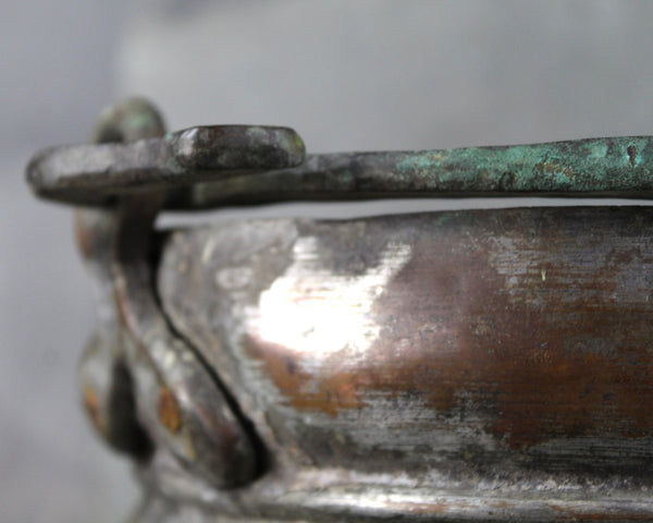 Antique Copper Pot | Copper Cauldron | Antique Kitchen