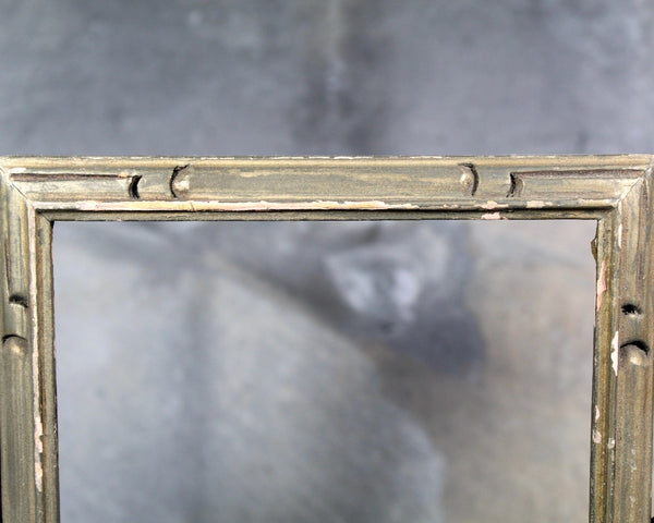 Antique Tabletop Wooden Swivel Frame | Antique Frame for Portrait or Mirror | Antique Tabletop Frame for 4"x6" Images | Bixley Shop