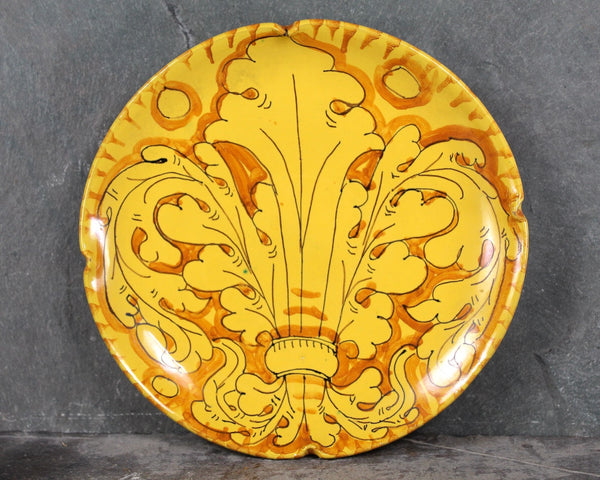 16 Piece Ciaurro Orvieto #776 Italy Majolica Tea Set | 10 Hand Painted Pieces Without Chips Including Teapot & 3 Cups Plus 6 "Bonus" Pieces