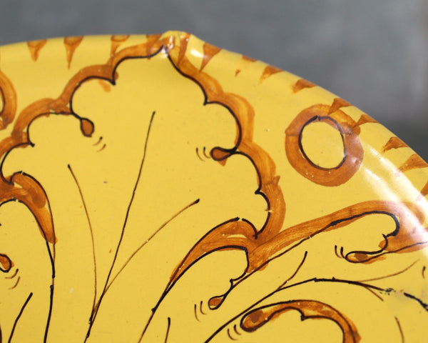 16 Piece Ciaurro Orvieto #776 Italy Majolica Tea Set | 10 Hand Painted Pieces Without Chips Including Teapot & 3 Cups Plus 6 "Bonus" Pieces