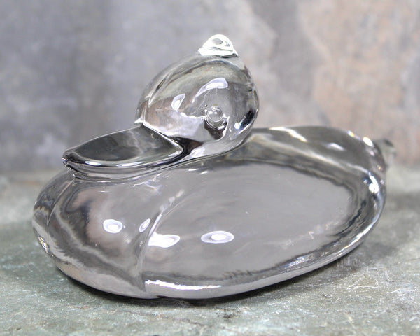 Glass Duck Paperweight | Chubby Ducky Figurine | Bixley Shop