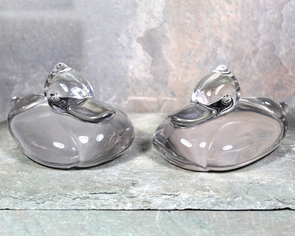 Glass Duck Paperweight | Chubby Ducky Figurine | Bixley Shop