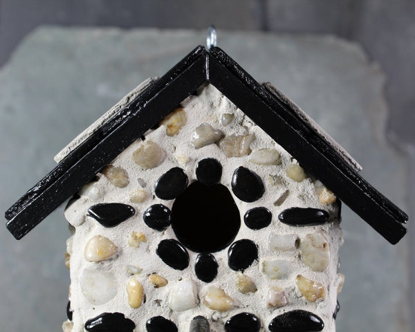 Hand-Crafted Birdhouse "Alpine Cottage" - Hand-crafted Birdhouse from vintage wooden frame | Natural Birdhouse | Bixley Shop