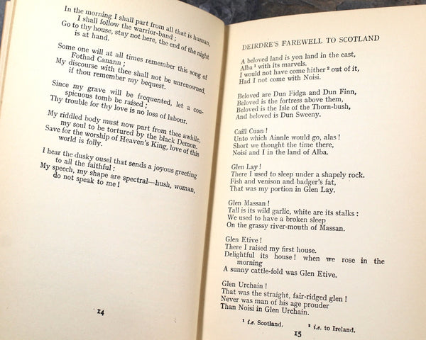 1928 Selections from Ancient Irish Poetry | Translated by Kuno Meyer |  Constable's Miscellany of London | Bixley Shop