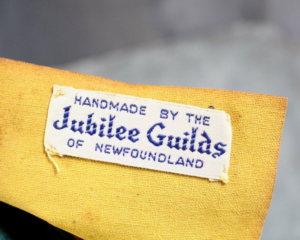 RARE! Jubilee of Guilds of Newfoundland Sailer Doll | Sailcloth Fisherman Doll with Hand Painted Wooden Head