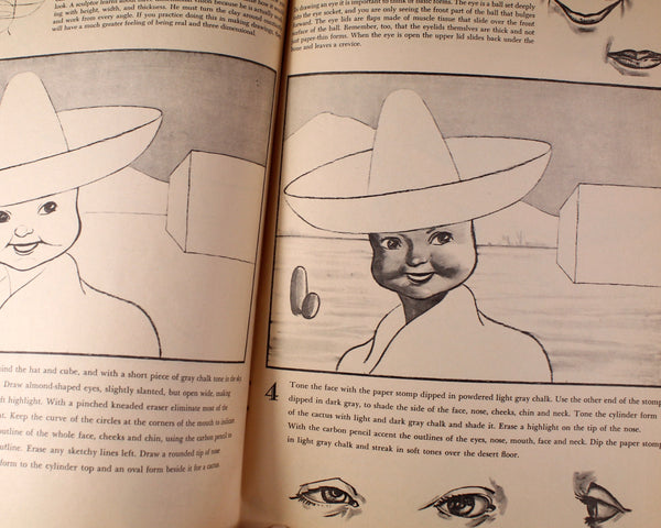 Learn to Draw with John Gnagy | 1950 Art Instruction Book | Vintage Drawing Instruction | Bixley Shop