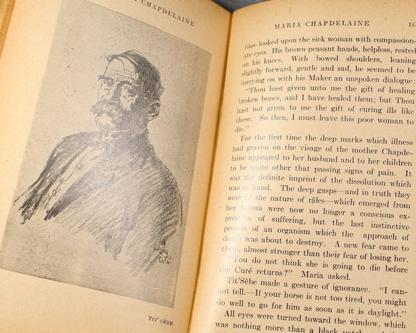 Marie Chapdelaine: A Romance of French Canada | 1921 Antique Novel | First American Edition | Bixley Shop