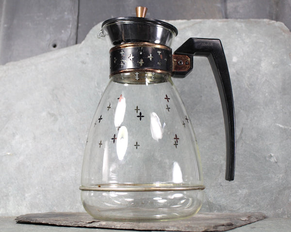 Vintage Silex Coffee Carafe | 48 Ounce Coffee Carafe with Lid | Mid-Century Coffee Serving | Bixley Shop