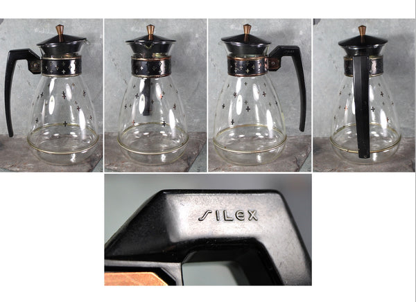 Vintage Silex Coffee Carafe | 48 Ounce Coffee Carafe with Lid | Mid-Century Coffee Serving | Bixley Shop