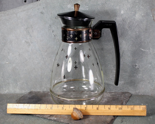 Vintage Silex Coffee Carafe | 48 Ounce Coffee Carafe with Lid | Mid-Century Coffee Serving | Bixley Shop
