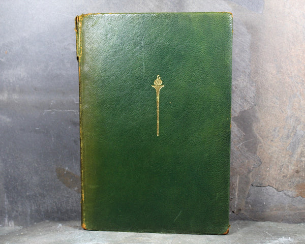 Antique, Leather Bound Poetry Anthologies curated by Mrs. Waldo Richards for Houghton Mifflin | Star Points 1921 and Love's Highway 1927