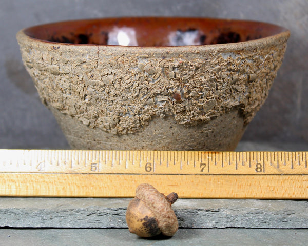 Studio Pottery Bowl | 5.25" New England Pottery Trinket Bowl | Art Pottery Stoneware Bowl | Bixley Shop