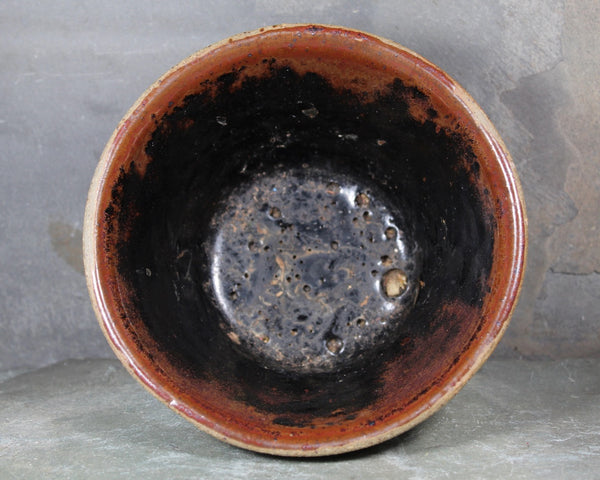 Studio Pottery Bowl | 5.25" New England Pottery Trinket Bowl | Art Pottery Stoneware Bowl | Bixley Shop