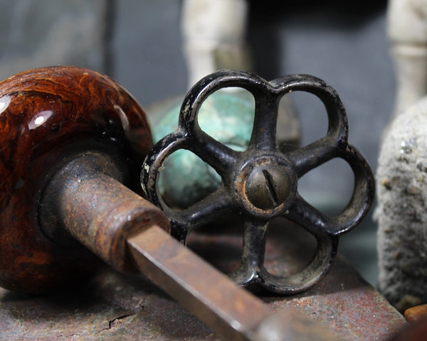 25 Pc Salvage Junk Drawer | "Salvage Central" | Metal & Wood Junk Drawer | Destash | Assemblage Art Materials | Vintage Smalls | Bixley