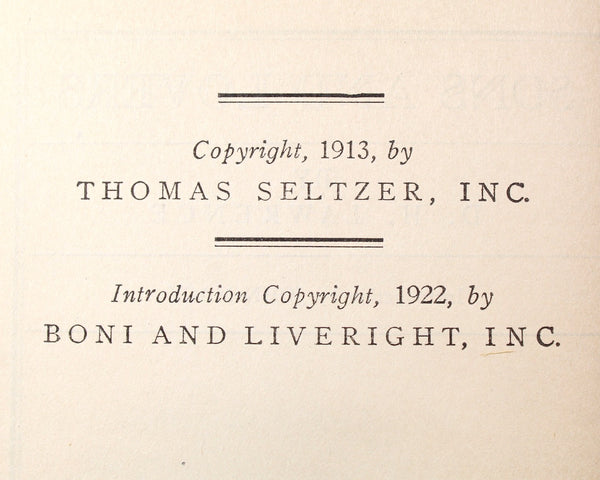 1922 Modern Library Edition of D.H. Lawrence's Sons & Lovers | Antique Novel | Boni Liveright | John Macy