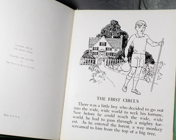 The First Circus | by Fanny Louise Burgheim | Antique 1930 Platt & Munk Picture Book | Bixley Shop