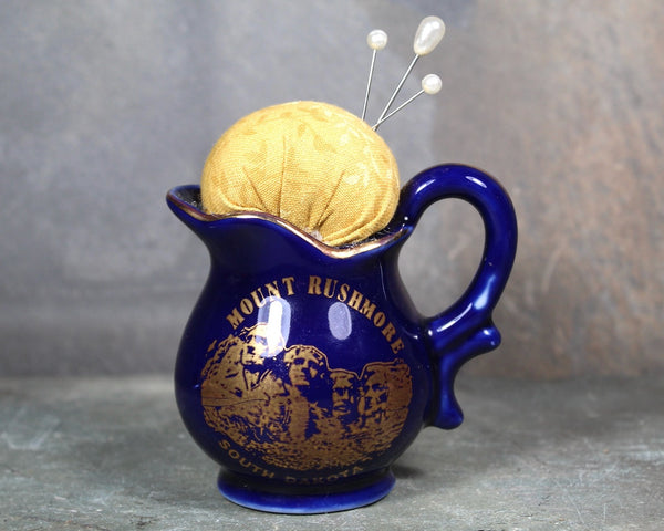 Blue Upcycled Pin Cushions | Classic Blue Vintage Pin Cushions | Your Choice | Hand-Crafted by Bixley Shop