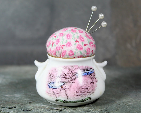 Pink Upcycled Pin Cushions | Pretty in Pink | Vintage Pin Cushions | Your Choice | Hand-Crafted by Bixley Shop