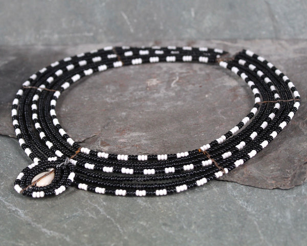 Choice of 3 Vintage Masai Beaded Necklaces | Beaded Masai Necklaces | Choice of 3 Sizes | Hand Made African Jewelry