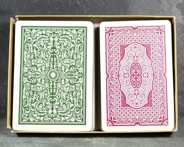 Three Decks of Vintage Cards | Tom Thumb Junior Playing Cards | Animal Rummy Card Game | Snap Card Game (Missing 2 Cards)