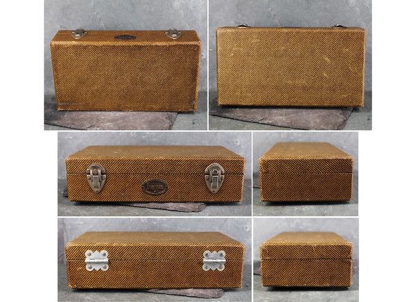 Vintage Barnett & Jaffe Baja Slide Storage Box | Vintage Storage | Slide Box | Unique Storage Solutions