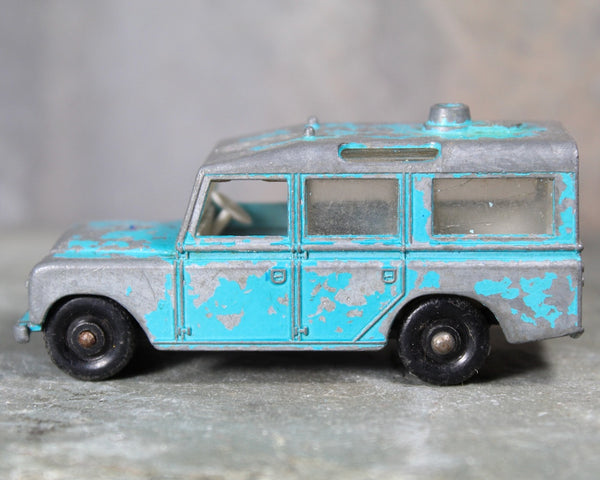 Set of 6 Vintage Die Cast Vehicles and 1 Lindberg Plastic Van| Tootsie Toys | Lesney | Michigan Scraper | Bixley Shop