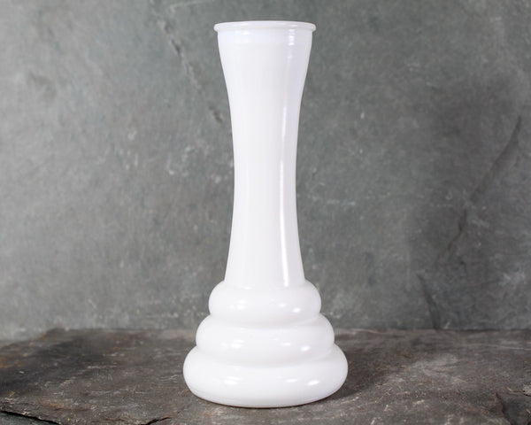 Set of 3 Milk Glass Bud Vases | Wedding Decor | Holiday Decor | Matching Bud Vases | Bixley Shop