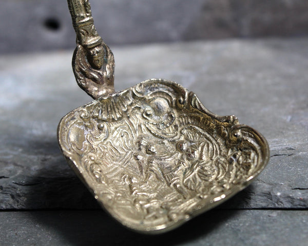 Vintage Montagnani Style Brass Ornate Ladle | Sculpted Ladle | Made in Italy