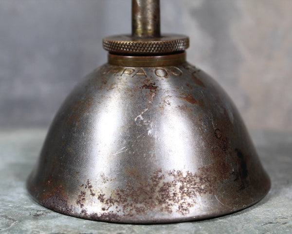 Vintage Gem Mfg Co Pittsburg Oil Can | 6" Tall x 3" Diameter Oil Can | Bixley Shop