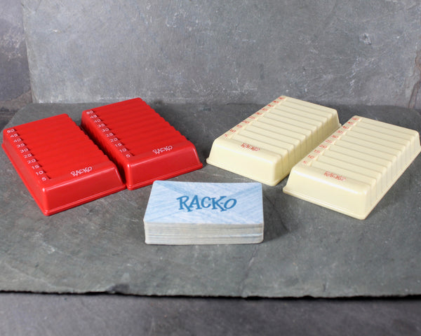 1961 Rack-O Game | Vintage Milton Bradley Card Game | Complete Game | Partner Game Play | Family Game Night | Bixley Shop
